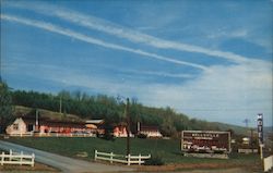 Wellsville Motel Postcard