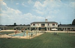 Motel Bel Alton Maryland Postcard Postcard Postcard