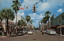 Business Section View Postcard