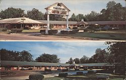 Plantation Bell Motor Lodge Postcard