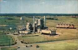 Rex Brown Steam Electric Station Postcard