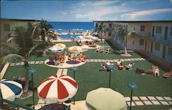 Sea Breeze Motel Miami Beach, FL Postcard Postcard Postcard
