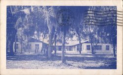 Barnett Lodge at Florida Conference Methodist Youth Camp Postcard