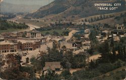 Universal City "Back Lot" Postcard