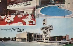 Pascagoula Travelodge Postcard