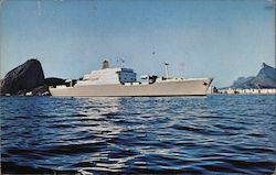 Delta Line Cruises Postcard