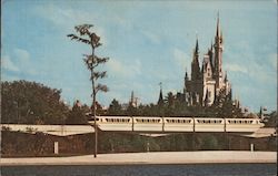 Monorail to the Magic Kingdom, Walt Disney World Postcard