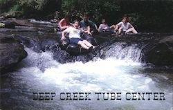 Deep Creek Tube Center Bryson City, NC Postcard Postcard Postcard