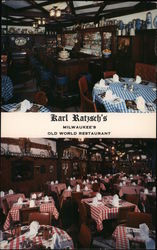 Karl Katzsch's Old World Restaurant Postcard