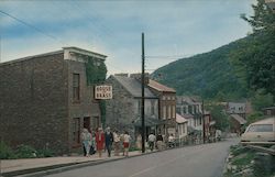High Street - Harpers Ferry, West Virginia Postcard