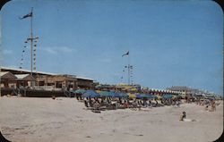 Cavalier Beach and Cabana Club Postcard