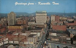Greetings From Knoxville Tennessee Postcard Postcard Postcard