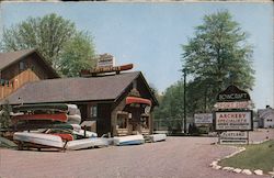 Bowcraft's Woodland Playland Postcard