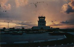 Hollywood-Fort Lauderdale International Airport at Sunset Florida Postcard Postcard Postcard