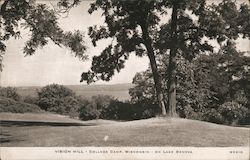 Vision Hill on Lake Geneva, College Camp Postcard