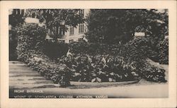 Entrance, Mount St. Scholastica College Postcard