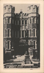 Administration Building, St. Benedict's College Postcard