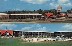 Howard Johnson's Motor Lodge Perry, GA Postcard Postcard Postcard