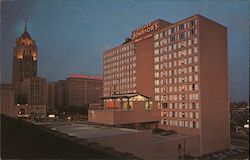 Howard Johnson's New Center Motor Lodge Postcard