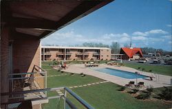 Howard Johnson's Motor Lodge and Restaurant Postcard