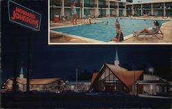 Howard Johnson's Motor Lodge and Restaurant Postcard