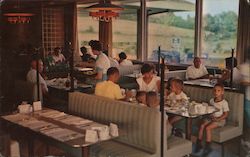 Howard Johnson's Dining Room Postcard