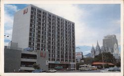 Seth Horne's Howard Johnson's, 122 West South Temple Salt Lake City, UT Postcard Postcard Postcard
