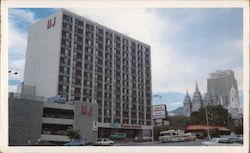 Seth Horne's Howard Johnson's, 122 West South Temple Salt Lake City, UT Postcard Postcard Postcard