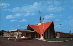 Howard Johnson's Motor Lodge North Postcard
