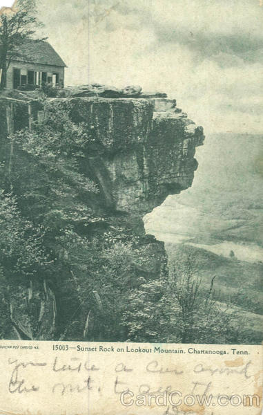 Sunset Rock on Lookout Mountain Chattanooga Tennessee