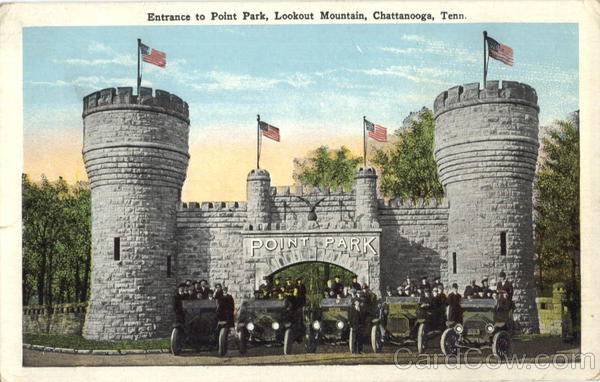 Entrance to Point Park, Lookout Mountain Chattanooga Tennessee