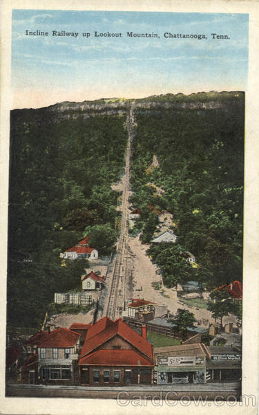 Incline Railway up Lookout Mountain Chattanooga Tennessee
