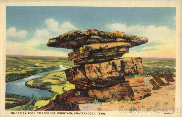 Umbrella Rock, Lookout Mountain Chattanooga Tennessee