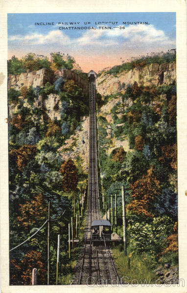 Incline Railway Car, Lookout Mountain Chattanooga Tennessee