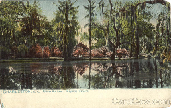 Across the Lake Magnolia Gardens Charleston South Carolina