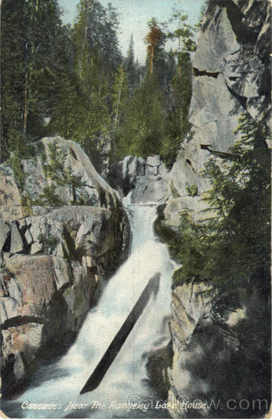 Cascades, Rangeley Lake House Scenic Maine