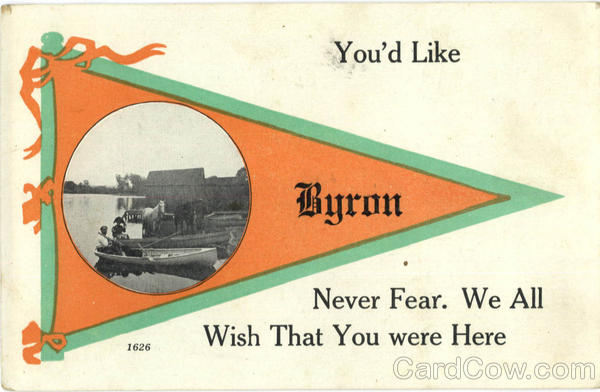 Byron Maine Banner Card