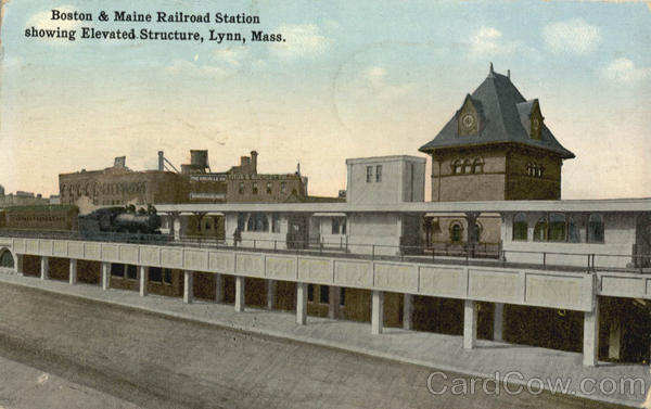 Boston & Maine Railroad Station Lynn Massachusetts