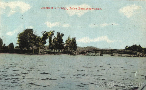 Lake Pennessewassee, Crockett's Bridge Norway Maine