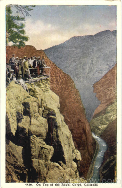 On Top of the Royal Gorge Colorado