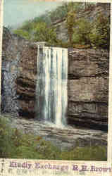 Lulah Falls on lookout Mountain Chattanooga, TN Postcard 