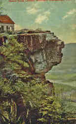 Sunset Rock, Lookout Mountain Postcard