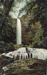 Falling Waters, Walden's Ridge Postcard