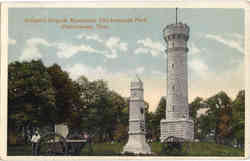 Wlider's Brigade Monument, Chickamauga Park Postcard