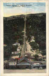 Incline Railway up Lookout Mountain Postcard