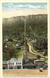 The Incline Railway Up Lookout Mountain Postcard