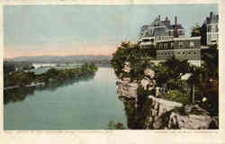 Bluffs Of The Tennessee River Chattanooga, TN Postcard Postcard