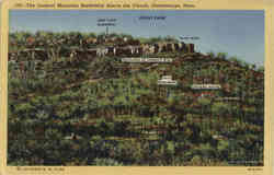 The Lookout Mountain Battlefield Above the Clouds Postcard