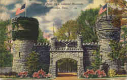 Entrance to Point Park, Lookout Mountain Postcard