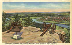 Garrity's Alabama Battery, Lookout Mountain Postcard